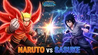 NARUTO BARYON MODE VS SASUKE UCHIHA - Naruto x Boruto: Ultimate Ninja Storm Connections