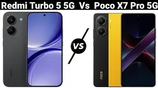 Redmi Turbo 5 vs Poco X7 Pro Full Comparison video Price Review Spec's RAM Camera Mueen Tech 