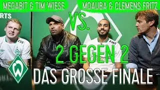 DAS GROSSE FINALE - MEGABIT & WIESE VS. MOAUBA & CLEMENS FRITZ | WERDER eSPORTS