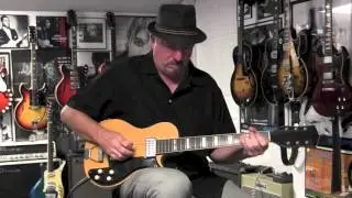 1954 National (Valco) 1124 Guitar Demo