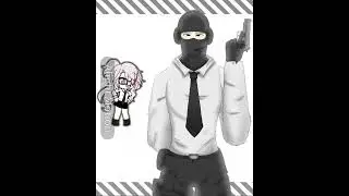 fake callab with @Dalxlyn leia #collab #gacha #shortvideo #meme