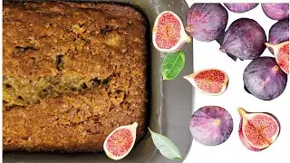 THE BEST Fig Banana Bread Ever!