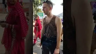 I spoke to a foreigner for the first time #travel #shortvideo