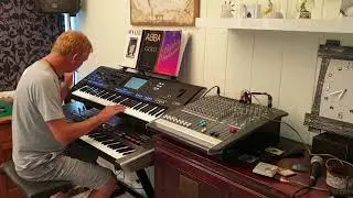 ABBA Summer Night City Yamaha Genos Roland G70 by Rico