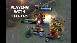 PLAYING WITH TTIGERS! Vainglory 5v5