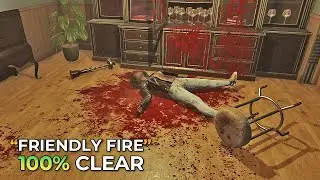 Crime Scene Cleaner &ndash; &ldquo;Friendly Fire&rdquo; 100% Walkthrough (Perfect Score, All Secrets & Cassettes)