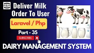 Deliver Milk Order To User | Dairy Management System | Live Project | Php | Hindi | Coder Yogesh