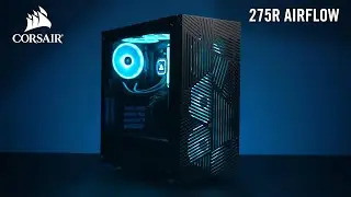 CORSAIR 275R Airflow Mid-Tower ATX Case - Modern Design, Maximum Airflow