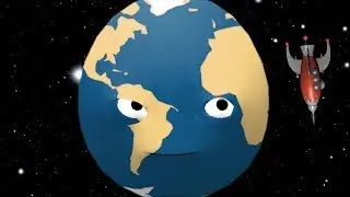 🌎The Rocket in Space goes round and round🌝Rocket Song | Nursery Rhymes Song for Kids