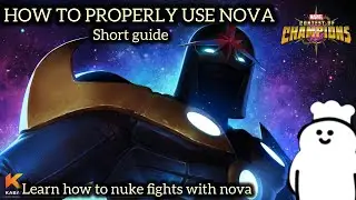 SHORT GUIDE ON HOW TO PROPERLY USE NOVA! THE MOST SLEPT ON COSMIC NUKE!