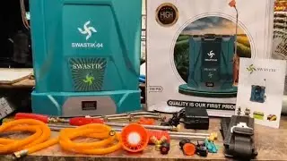 Swastik 04 dual sprey pump heavy quality and heavy duty  | 6260613717 |  #motor #agriculture #video