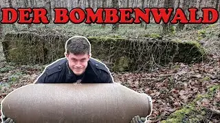 SONDELN im WW2 BOMBEN Wald! Schatzsuche mit dem Metalldetektor