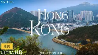 Hong kong 4k (UHD) Relaxation film with claming music - meditation music ! Relaxation Ad ?