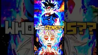 Goku VS Luffy Ultra Instinct||Onepiece
