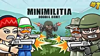 PLAYING MINI MILITIA||*(GONE WRONG)*| MINI MILITIA GAMEPLAY||