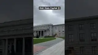 Utah State Capital is a must see in Salt Lake City😁#shorts