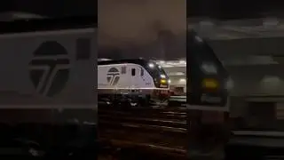 Amtrak 506 passing CP Stadium in Downtown Seattle. #amtrak #seattle #washington #railfan
