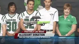 Rancho High School receives check