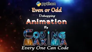 Even or Odd Number in Python | Python Program for Beginners | Coding Maxima
