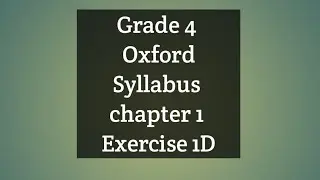 Whole numbers Operations#Grade4#Oxford syllabus#Unit 1#exercise 1d