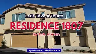 HOME TOUR!!! | Residence 1807 @ Laguna Pointe | D.R. Horton | Lake Elsinore, CA