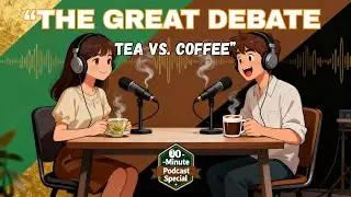 ☕ The Great Debate: Tea vs. Coffee || 10-Minute English Podcast with Ami ET 🍵||@AmiEnglishTalks