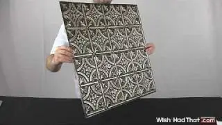 150 Style Ceiling Tiles - Antique Gold/Silver