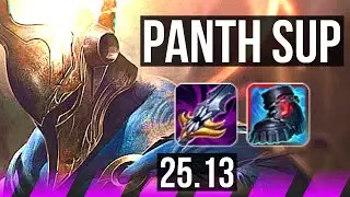 PANTHEON & Ziggs vs LULU & Jinx (SUP) | 4/2/9 | KR Master | 25.13