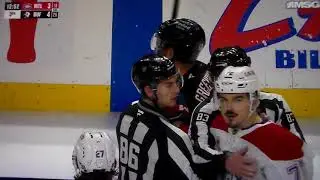 NHL Hockey fight - Jordan Greenway(Sabres) vs. Brendan Gallagher(Canadiens)