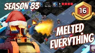 Boom Beach Warships Season 83 [ Rank Golden Tactic👍Strong Scorcher ]