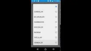 Video - 04 Cep Adisyon ve Mutfak Takibi - Android 5.0 Chrome Version (Almanca / German)