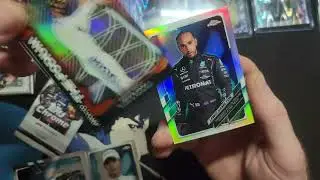 2021 Formula 1 Topps Chrome Box Opening  #2 Pack #13 F1 Cards