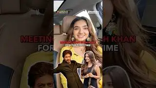 Anushka Sen's First Time Meeting Shah Rukh Khan😍🤩| Mashable India