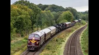 DSB MY 1135 med materieltog fra Odense til Randers