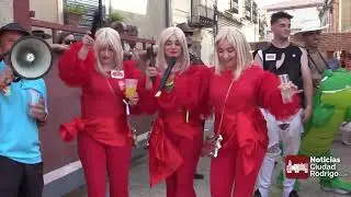 Desfile de disfraces en La Fuente de San Esteban