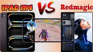 iPad M4 Chip vs RedMagic 😱 PUBG mobile TDM Headshot Battle