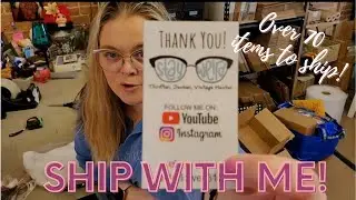 SHIPPING IS MY FAVORITE! | Ship With Me! | Vintage Reseller