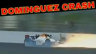 Mario Dominguez Crashes Trying to Make the Field (2008 Indianapolis 500 Bump Day)