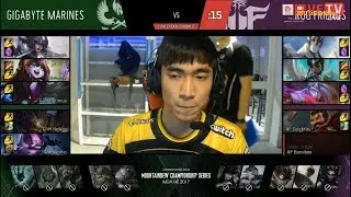 ROG Friends vs Gigabyte Marines - MDCS h&egrave; 2017 [Game 1]