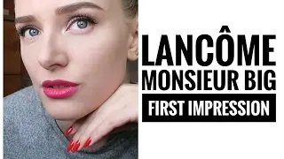 First impression LANC&Ocirc;ME Monsieur Big | РАСПАКОВКА посылки iHerb | NYX Face Awards