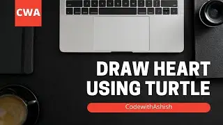 Draw Heart using Turtle Graphics in Python