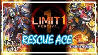 RESCUE ACE FIRE TEAM [LIMIT 1 FESTIVAL] (Yu-Gi-Oh! Master Duel) #rescueace #masterduel