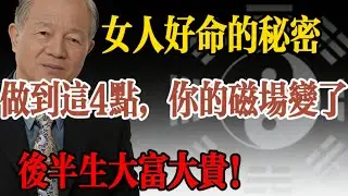 易經泄露天機：女人的福氣不是求來的，而是修好這個“場”！#易經 #曾仕強 #女性智慧 #磁場 #改運 #修心 #情緒管理 #口德 #國學智慧 #人生哲理