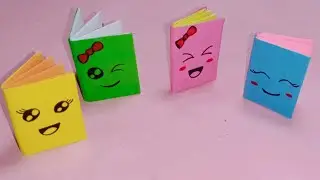 DIY Mini Notebook One Sheet of Paper||Paper Craft |DIY |Notebook Idea