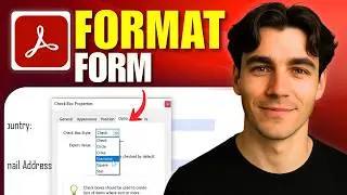 How To Format Check Box PDF Form In Adobe Acrobat Pro (Tutorial 2026)