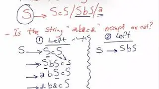 Top Down parsing