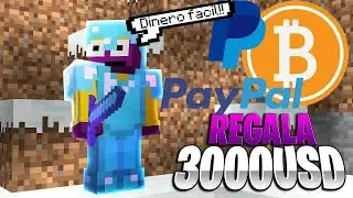 ESTE SERVIDOR te PAGA DINERO REAL por JUGAR!! | MINECRAFT FACTIONS