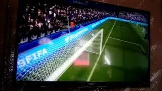 C.Ronaldo make a magic bicycle kick in fifa 17 demo on XBOX 360