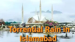 Cloudburst Situation Torrential Rain in Islamabad