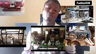 Simple fuelless generator